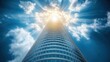 © Sam-th - Modern Skyscraper Reaching for the Sun