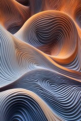 Wall Mural - abstract fractal background