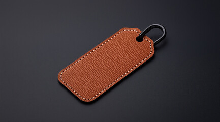 Classic Rectangular Plastic Tag: Durable and Stylish Textured Surface