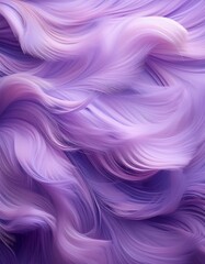 Wall Mural - Abstract swirls of lavender and purple hues create a dreamy, flowing texture.