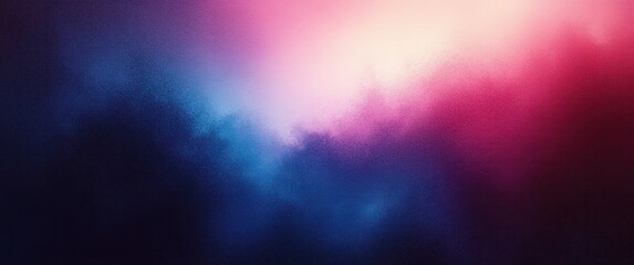 Poster - Abstract Gradient Background in Blue and Pink with Glowing Vibrant Texture for Dynamic Design and Stylish Decor