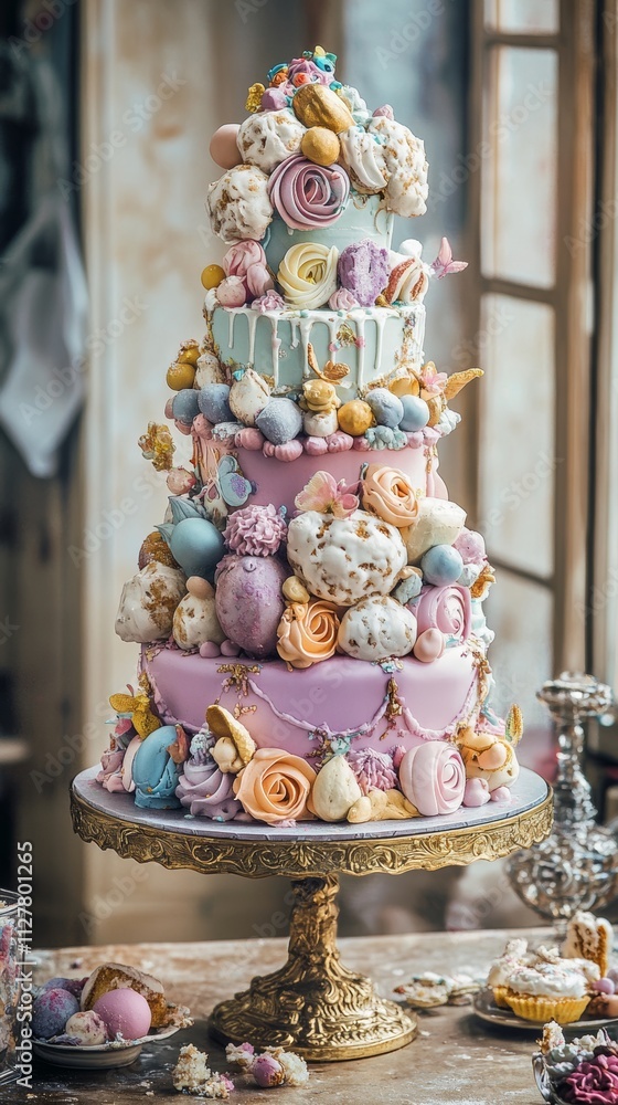 Indulge in the delightful world of cakes, where layers of moist sponge ...