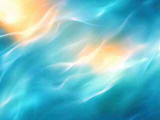 Poster - Glittering Aurora Flare Spectrum Background with Fluid Motion Effect and Ethereal Lighting