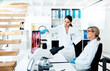 © peopleimages.com - Medical research, scientist and women in lab, collaboration and colleagues with project, healthcare or teamwork. Computer, online and ideas for cure, screen and vaccine for Oropouche virus or science