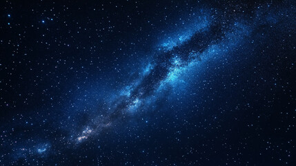 A sky filled with stars at night, showcasing the Milky Way.