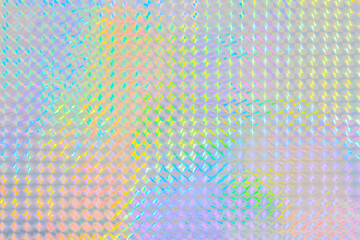 Wall Mural - holographic rainbow foil iridescent texture abstract hologram background