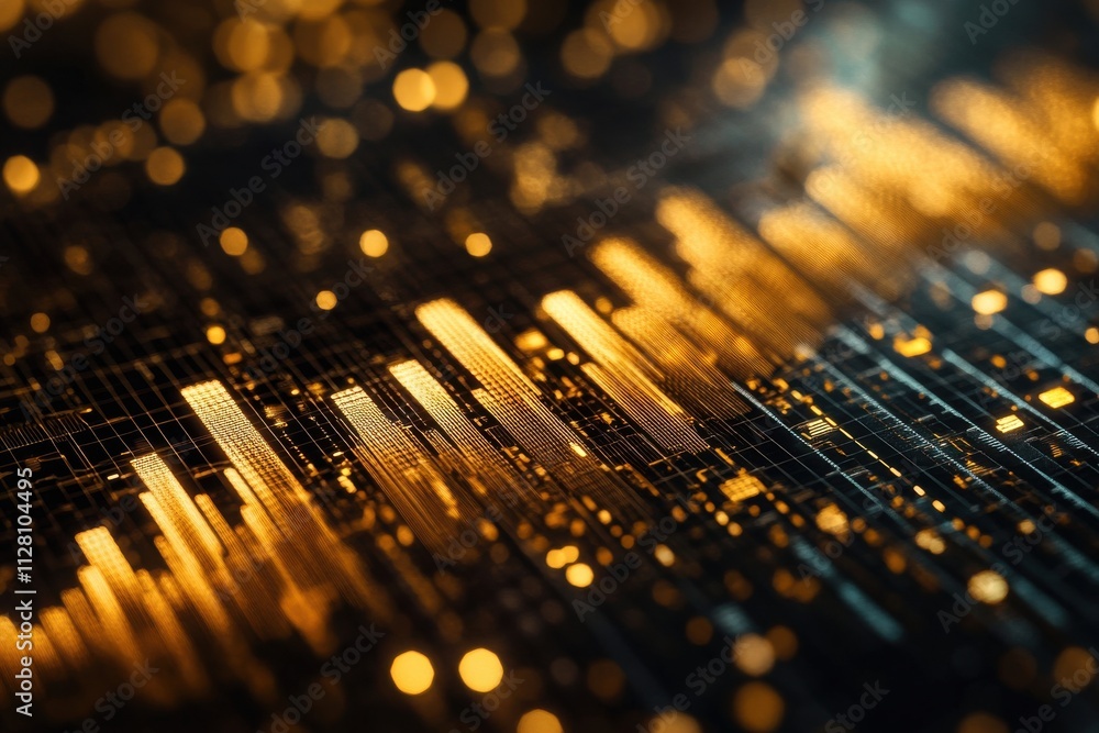 Event Data Visualization Data visualization event digital world infographic technology hub close ...