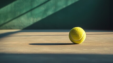macro detail yellow tennis ball in the field wallpaper