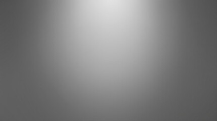 Wall Mural - minimalistic gray gradient background with subtle light effect.