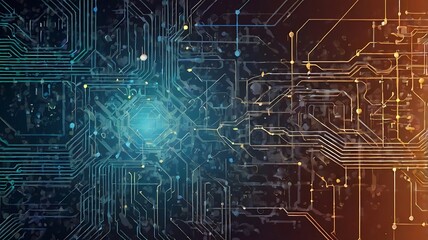 abstract technology communication concept vector background