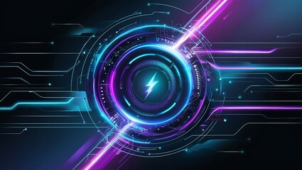 abstract technology communication concept vector background