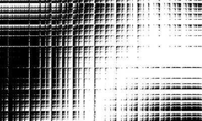 Leinwandbilder - Modern abstract overlay transparent background texture with layers of black and gray transparent material in grunge lines in random geometric