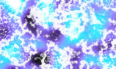 Poster - A Colorful and Dynamic Abstract Digital Art Pattern that Captivates with Its Aesthetic Beauty
