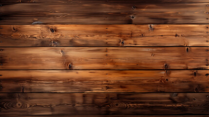 Wall Mural - Wooden Texture. Close up of wall made of wooden planks