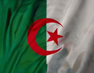 Algeria national flag for independence day.