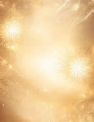 Wall Mural - abstract light golden background - generative ai