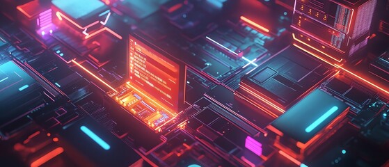 Isometric cloud storage application interface