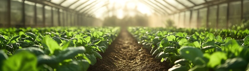 Aufkleber - A smart farm where a farmer analyzes realtime data on a tablet, using AI to monitor and control automated systems for sustainable and efficient agricultural practices