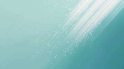 Leinwandbilder - A minimal backdrop featuring a gradient that transitions smoothly from light green to white, perfect for a presentation or banner, creating a fresh and calming atmosphere.

