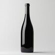 © CaptureCollabStudios - Classic wine bottle standing on white background