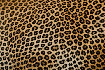 Wall Mural - Real Leopard Skin.