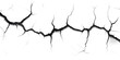 © MstPoliAkther - Cracked white background wall crack texture distressed cracked surface grunge wall cracked pattern  on white and transparent background.