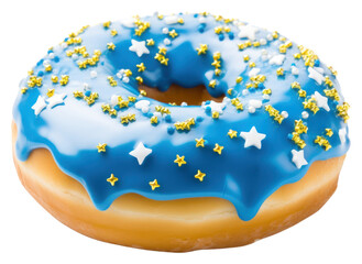 Poster - PNG A Hanukkah doughnut dessert donut food.