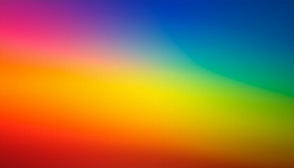 Wall Mural - a vibrant rainbow gradient background with a smooth transition between colors suitable for creative 