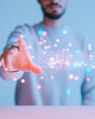 Poster - Futuristic Touch Interaction in a Digital Environment