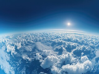 Wall Mural - airplane window view