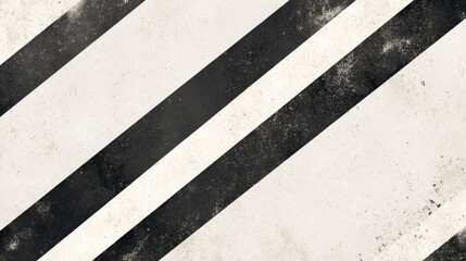 Aufkleber - Abstract Grunge Background with Black and White Diagonal Stripes