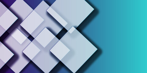 Abstract Blue Background texture. Abstract blue light and shade creative Mordan square background.	