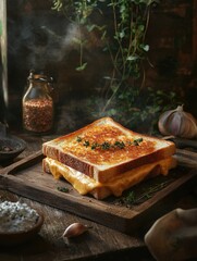 Wall Mural - Grilled Cheese Sandwich