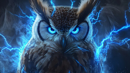 owl in the night