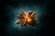 © Bohdan - Colorful cloud explosion in outer space at night