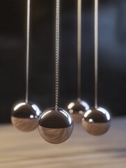 Canvas Print - Metal ball pendant