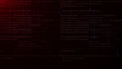 Wall Mural - cyber security digital glitch effect with noise background. error signal. virus code and software ha