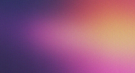 Wall Mural - bright pink and purple grainy gradient design with soft noise texture effects for impactful and prof