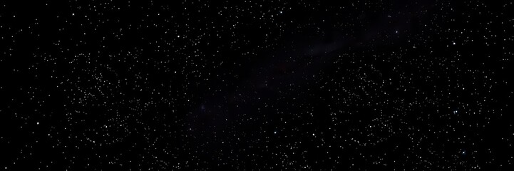 Wall Mural - Dazzling night sky filled with twinkling stars against a dark background, cosmos, space