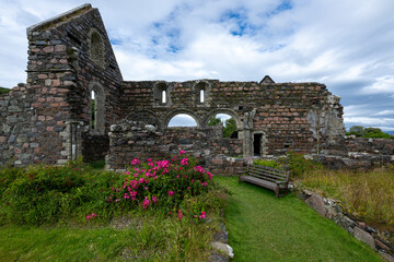 Canvas Print - Iona Nunnery - Isle of Iona, Scotland