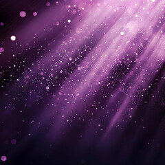 Wall Mural - a purple sparkle background, showcasing gradients of light and glittering textures. -
