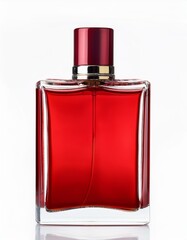 Wall Mural - Crimson Perfume Bottle