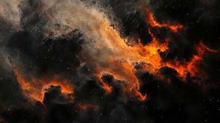 Wall Mural - abstract illustration, colorful space galaxy cloud nebula. stary night cosmos. universe science astr