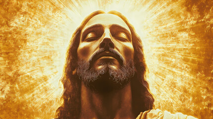 Wall Mural - radiant jesus christ