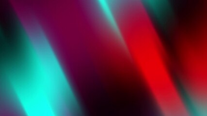 Wall Mural - Abstract red, cyan, and purple gradient background with diagonal blurred lines.