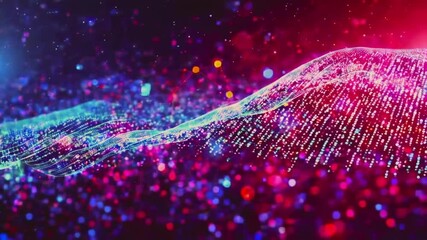Wall Mural - digital background with data and graphic elements