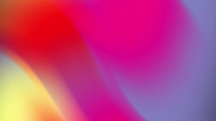 Wall Mural - Abstract vibrant gradient background with smooth color transitions from yellow to red and pink hues.