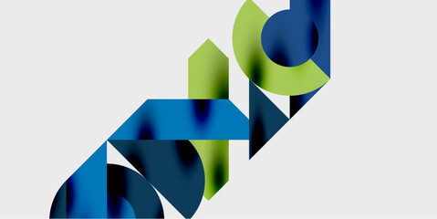 Leinwandbilder - Vibrant abstract background circles with smooth gradients, creating a dynamic and modern design. Ideal for creative, tech, or contemporary-themed projects