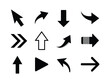 © Garin - Black arrow vector icon pack