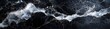 © zhuan - black marble texture background with white veins high contrast minimalist abstract art